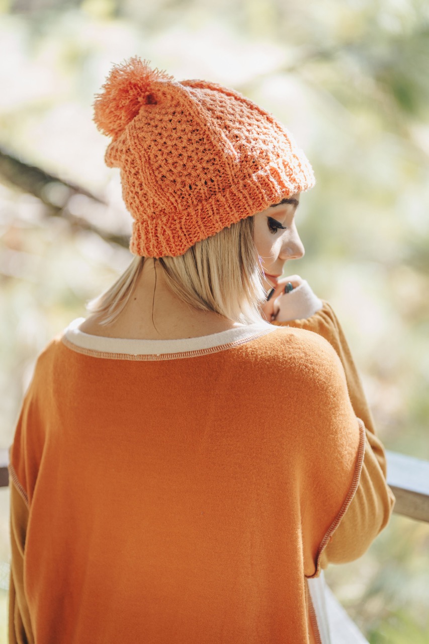 Orange Beanie