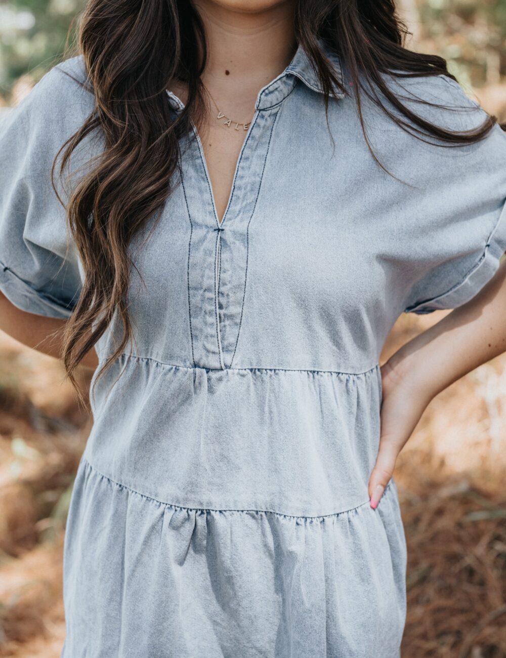 Denim cowgirl dress - Image 3