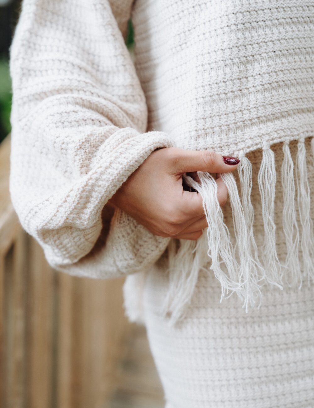 Fringe sweater set - Image 4